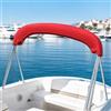 Cammeciso Bimini di Prua con Tendalinos Tendas pers Barca | Resistente Ai Raggi UV Facile da Installare per Yachts,Motoscafi E Barche da Pesca