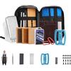 SNOWER Kit tuning sci e snowboard con ferro da stiro, cera e strumenti per | Kit completo di tuning per sci e snowboard con cera priva di PFA, ferro da stiro, strumenti per bordi