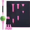 Generic Tees for Golfs, Training Base for Ball,Tees for Indoor Patio Gym | Portable Golf Tees for Indoor Patio Gym Backyard Lawn Course Range Outdoor Tournament