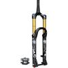 LHHL 2627,529 Forcella ammortizzata aria per MTB asse passante 100*15 mm | Conica 1-1/2 Corsa 160mm Rimbalzo Regolazione Forcelle anteriore per mountain bike AM XC manuale/remoto