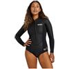 Billabong 2026 - Muta da donna a maniche lunghe da 2 mm, colore: nero
