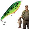 Generico Esche da Pesca per Luccio Esche Colorati Riutilizzabili E Di Facile | Realistiche Esche artificiali colorate con amo, da pesca facili all'uso per fiumi, torrenti, laghi e stagni