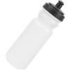 TOPBATHY Borraccia Multifunzione Sportiva 620ml in PE per Escursioni | Capacità Ampia, Presa Comoda e Peso Ridotto, Adatta per Sport e Trekking, Colore Bianco