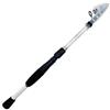 JIASHUNHE Canna da Pesca Canna da pesca telescopica con esche artificiali spinning, in fibra di carbonio, portatile, 1,6 m,8, 2,4, strumenti portatili