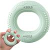 Generic Anello rinforzante per impugnatura in silicone, 20-60 libbre, doppia forza | Anello per allenamento per avambraccio, per arrampicata su roccia, atleti, esercizi di allenamento, sollievo dallo stress