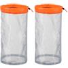 Gatuida 2 Sacchetti portaoggetti in Rete per Campeggio, 30x14x14 cm, in | Sacchetti a rete con coulisse, sacchi portaoggetti leggeri per viaggi, zaino in spalla e campeggio, sacchi di compressione