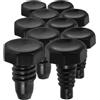 Amosfun 10 Pezzi Protezione per Stecca da Biliardo Terminale | Stecca da Biliardo e Pool Cue, Installazione Semplice, Previene Danni, Accessorio da Club