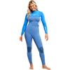 Roxy 2026 - Muta da donna Prologe+ con cerniera posteriore 4/3 mm, colore: blu olandese