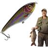 Gvblkq Esche da Pesca per Luccio Esche Artificiali Colorate con Amo, | Multiuso Per La Pesca Di Pesci Predatori Ad Esempio Luccio E Palombo