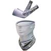 Fzaqwen Maschera Rinfrescante per Braccia con Tessuto Traspirante per La Protezione Solare, Ideale per Lavori All'aperto, Guida, Ciclismo E Pesca.