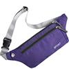Generic Marsupio sportivo regolabile marsupio con cerniera multipla borsa da corsa | marsupio sportivo running fanny pack cintura regolabile allenamento sacchetto viaggio borsa all'aperto jogging