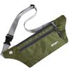 Generic Marsupio sportivo regolabile marsupio con cerniera multipla borsa da corsa | marsupio sportivo running fanny pack cintura regolabile allenamento sacchetto viaggio borsa all'aperto jogging