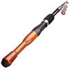 JIASHUNHE Canna da Pesca Canna da pesca telescopica ultraleggera con esche artificiali, canna spinning, lancio in fibra di carbonio, resistente, 1,5 m,6,8