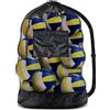 Generic Rete da palla extra grande, grande tasca in rete, rete portatile per | Rete per palloni sportive, con coulisse e tracolla, per calcio, basket, calcio, pallavolo, rugby