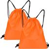 Generic 2 sacchetti con coulisse, portatili, antipolvere, da viaggio, per sport, palestra, viaggi, uso quotidiano, set di borse per regali fai da te, per donne e uomini, impermeabili, per abbigliamento