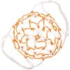 TOPBATHY Borsa Porta Pallone Singola per Basket, Rete in Cotone Lino | Morbida e Facile da Trasportare, Uso per Allenamento e Svago, Design Multifunzione, Può essere Zaino