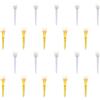MAGICLULU 20 Pezzi Tee da Golf in Plastica Trasparente 6,2cm | ABS e Pe, Facile da Trasportare e Riporre, Accessorio Pratico per Allenamento e Gioco Stile Casuale