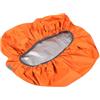 PRETYZOOM Coprizaino Riflettente Arancia 60l con Bordo Elastico per Zaino | Telo Verniciato Argento, Striscia Riflettente, Uso Caccia e Ciclismo, Protegge da Sporco e Graffi