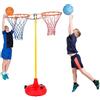 Spordas Set di canestro da basket Back-to-Back Goals per Big Red Base.