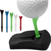 Generisch Golf Simulator Tees per tappetino V3, cerniera per esercizi di | Il tè in erba artificiale è adatto per mariti, fidanzati, golfisti, cortili, parchi, campi di guida, giardino, torneo