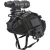 CZMYCBG Casco Regolabile in Stile Militare, Set Completo Casco Tattico FAST | Con Copertura per Casco, Torcia, Luce di Segnalazione e Borsa per Batteria per Cosplay, Airsoft, MilSim e Esposizione