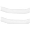 GALPADA Manopole Manubrio Bici in Silicone Bianco, Coppia Ergonomica | Ammortizzazione Confortevole, Presa Stabile, Riduce L'affaticamento, per Mountain Bike e Bici da Strada