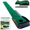 mophrati Tappetino da putting per golf, misura 87 x 220 cm, adatto per | chiuso e all'aperto, per migliorare le abilità dei golfisti e misurare la pallina.
