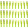 PATIKIL 30 Pezzi Cocche per Frecce di Tiro con 4.2mm Giallo Trasparente | L'Arco, Cocche Per Frecce In Plastica Di Ricambio, Per Caccia Tiro Con L'Arco Ad Arco Ricurvo E Compound