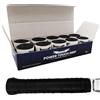 G-Lueck Set da 10 Tennis Premium Overgrip Power Touch con perforazione, presa elevata, lunga durata, spessore 0,60 mm, fascia per impugnatura per padel, squash, badminton, traforata