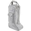 BUSSE Borsa per stivali da equitazione, grigio, 55 cm x 18,5 cm