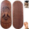 TENGRY Sadhu Board, chiodi in rame appositamente realizzati, 10 mm, pedana leggera, tavole in legno per piedi, agopuntura, tappetino per agopressione, tavola per unghie, regalo per yoga