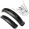 XYLRSMH Fat Bike Parafango Anteriore Posteriore for Bici da 26 Pollici Tutto compreso, Set di Parti, Attrezzatura for Mountain Bike, Bici da Spiaggia, Speciale for Pneumatici Grandi Parafango Bici