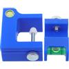 Didiseaon 2 Pezzi Livellatore per Arco Corda, Leggero, Portatile, Blu | Allineamento Preciso della Corda, per Regolazione e Manutenzione, Compatibile Appoggio Freccia e Archi Compound
