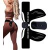 Generico Stimolatore Glutei 6 Modalità 18 Livelli Macchina Tonificante Fianchi | Macchina Intelligente Per Il Sollevamento Glutei Per Allenamento Palestra Domestica Fitness Pilates Yoga Ufficio Viaggio Cam