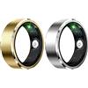 Générique Health Ring Tracker, Sleep Monitoring Device, Wearable Heart Rate Sensor Rings for Daily Use, Lightweight Fitness Ring with Activity Tracking, Health Monitoring Rings for Workout Travel Exercise