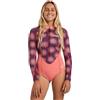 Billabong 2026 - Muta primaverile da donna, a maniche lunghe, 2 mm, colore: melanzana