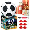gifyym Glowing Musical Soccer Set - Outdoor Training Toy | Kids | Light-Up Ball with Sounds, Parent-Child Play, Sports Gift, Durable Construction, Activity Fun, for Children, Backyard, Park,