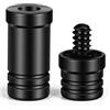 Matwsec Protezione articolazione stecca da biliardo 3/8x10 | Protezioni per stecche da biliardo da 0,89 cm (nero, 55 x 20 mm)