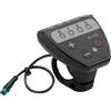 Generic Display del Pannello di Controllo del misuratore G20 LED for Bicicletta elettrica 36V48V for connettore Impermeabile Ebike a 5 Pin
