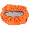 Artibetter Arancia Copertura Riflettente Zaino per Antipioggia 60l Striscia | Tessuto Verniciato Argento, Bordo Elastico e Chiusura Aderente, per Campeggio e Viaggi Notturni