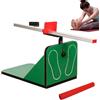 Generic Strumento di prova di flessibilità, scatola per sedersi e raggiungere per una misurazione accurata dell'allungamento delle gambe, attrezzatura portatile per la valutazione del fitness, attrezzatura