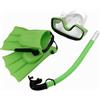 Baoblaze Set Snorkeling con Pinnule e Maschera | Struttura Leggera, Infrangibile, Kit Maschera Boccaglio e pinnule, in acqua salata