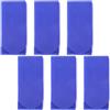 Garneck 6 Pezzi Cinghia da Sci Ski Strap Fascia di Fissaggio in Nylon Blu Regolabile per Trasporto di Sci Portatile e Slitte