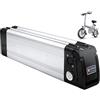 OmurgA Batteria per Bici elettrica da 36V 8AH 10AH 12AH 15AH 18AH 20AH, Batteria Ebike 36V Batteria al Litio Impermeabile PVC per 200W 500W 750W 800W Motore con Il Caricatore 36V8Ah,2-B
