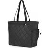 Hellery Borsa Tote da Tennis Pratica Borsa da Tennis Trapuntata Compatta Borsone per Tennisti, Allenamento, Palestra