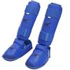 Lljsszr Protezione Tibia Caviglia e Dorso Del Piede Leggero Parastinchi da Resistente Paratibia con Protezione Del Piede per Sparring, S