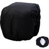 Amosfun Copertura Antipioggia per Borsa Bici, 40-50l, Nero | Poliestere Taffetà 190t, Sottile e Resistente, per Zaino da 40-50l, Uso Esterno