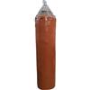 Folpus Sacco da Sospeso Sacco da Allenamento Colpitori Arti Marziali Pugilato Muay Thai Struttura Cilindrica Pelle Cerata Microfibra con Ganci E Catena per, 2 Metri 0.45 Metri/Circa 4.3kg