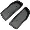 Wodsty 2 pedali per allenamento ellittico, pedane in plastica antiscivolo, 39,5 x 16 cm, distanza tra i fori 180 mm, ricambio leggero per fitness