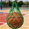 Generic Borse a rete da basket per calcio calcio borsa portaoggetti in rete porta palla sportiva borsa facile da trasportare per baseball pallavolo borse portatili con coulisse con corda appesa per donne